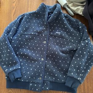 Patagonia Women’s Blue Sherpa Fleece Jacket